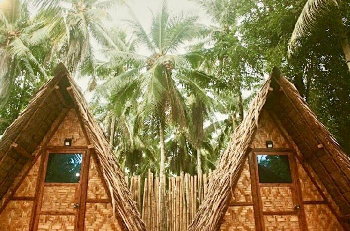 "Triangle Hut" Camp Fuego Siargao Catangnan Exterior photo